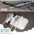 Smartish Magnetic Cord Holder, Bigger Cable Wrangler Organizer with Magnet Clips for Charger Management, Snow Day White
