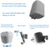 Wall Mount Bracket for SONOS ONE/ONE SL/Play 1 Speaker (Swivel and Tilt, Black, Single pc)