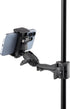 On-Stage TCM1500 Tablet/Smartphone Holder, Clamp Mount, Nonslip Padding, Adjustable Angle for Tablets and Smartphones