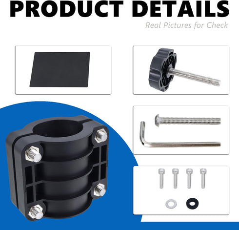 TOPVOP auto 010-13228-03 0 Lvs34 lvs34 0 Degree Pole Mount for LiveScope Plus | LiveScope Plus System | Zero Degree