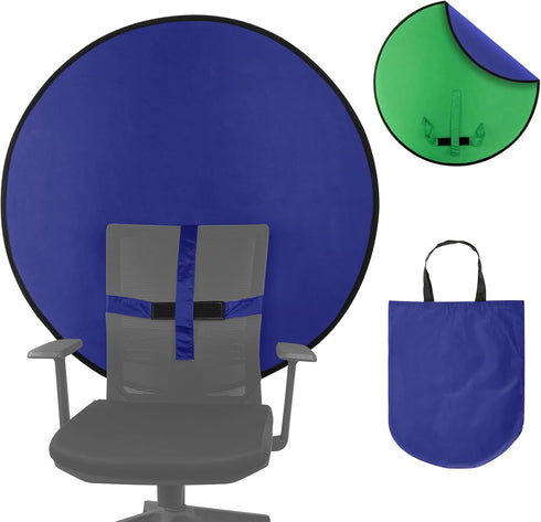 Cosmos 1 Pc Blue Screen Backdrop 43 in / 110 cm Diameter Foldable