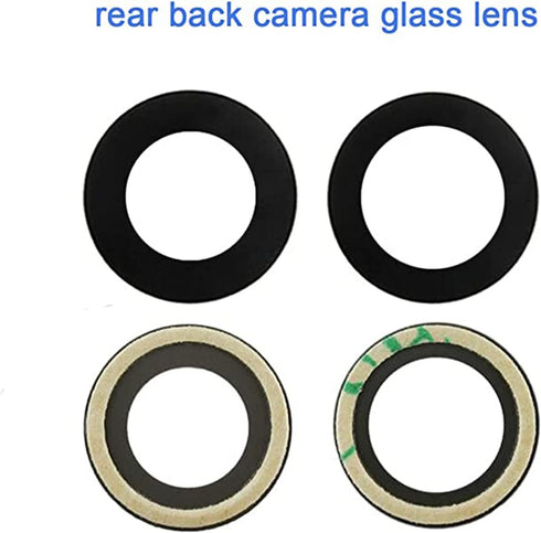 2pcs/Set Sapphire Rear Back Camera Glass Lens Replacement for iPhone 13 & iPhone 13 Mini with Preinstalled Adhesive +Repair Toolkit