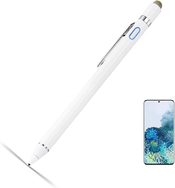 EVACH Rechargeable Digital Pencil, Stylus for Samsung Galaxy S20, S20+ with 1.5mm Ultra Fine Tip, White