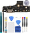 Charging Port Replacement Kit for Motorola Moto G Power 2022 XT2165 USB Flex Dock Connector with Tools