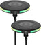 2 Pack 15W Wireless Charging Pad for Google Pixel 8/8 Pro, QI Wireless Charger Station for Android, Samsung Galaxy,