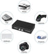 EEEKit 2 2.0 2 Pack Port USB Manual Sharing Switch Hub, Printer Scanner Splitter Adapter with USB A to B Cables