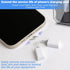 iPhone Charging Port Cleaning Tool,USB C Cleaning Kit for Cell Phone Airpod, Repair Kit for Laptop PC Data Cable (White)
