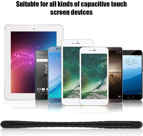 Junluck Stylus, Touch Screen Pen, Capacitive Stylus Stylus Pen Black Double-Head for Phone for Tablet