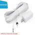 SimpliSafe Wireless Outdoor Security Camera Power Cable - 16.5Ft/5m Weatherproof USB for Continuous Power - White