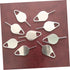 200pcs OSALADI Sim Card Ejector Tool Metal Sim Tray Remover for Smartphones Phone Pin Tool