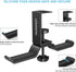 aceyoon Headphone Stand, Under Desk Hanger, Dual Headset Holder, Table Hook for Bag/Backpack/Gaming Headphone, 360