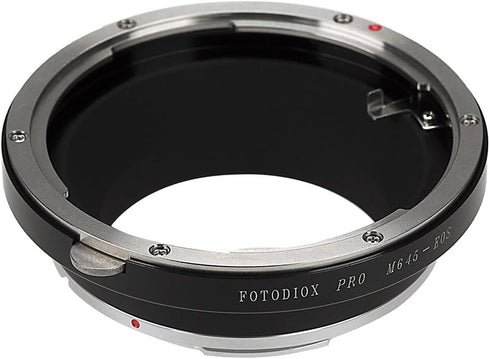 Fotodiox Pro Lens Mount Adapter for Mamiya 645 MF Lenses on Canon EOS EF/EF-s Cameras