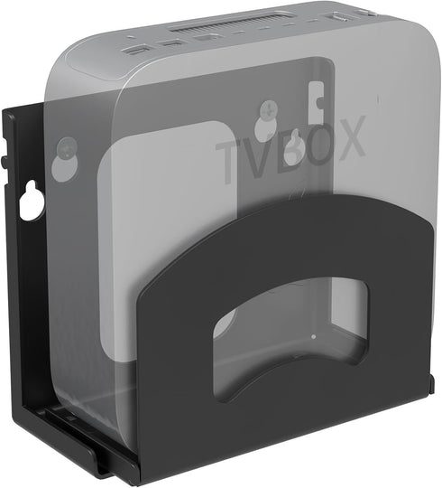 Adjustable Wall Mount Holder for Small Devices - Cable Box, DVD Players, Modems, Streaming Media