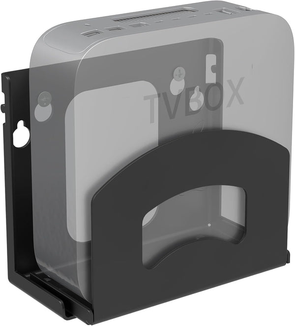 Adjustable Wall Mount Holder for Small Devices - Cable Box, DVD Players, Modems, Streaming Media