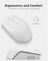 Lenovo 300 Wireless Mouse – PC & Laptop Computer Mouse with 2.4 GHz Nano USB Receiver – Ambidextrous Design – 12 Month