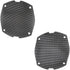 Replacement Front Mesh Speaker Grill Cover Panels for 1996-2013 Harley Davidson Touring, Electra Glide, Street Glide -