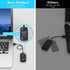 Mouse Jiggler Undetectable for Computer, USB Mouse Mover, Automatic Click Device, Plug & Play