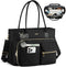 Teacher Tote Bag for Women,Work Bag with Laptop Compartment and Shoulder Strap,Computer