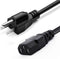 YCWZZH Universal 3 Prong AC Power Cord Replacement for Horizon Fitness Treadmills Ellipticals,