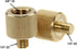 CAMVATE Tripod Thread Reducer Adapter 3/8" -16 Female to 1/4"-20 Male (2 Pieces) - 1233