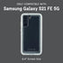 Pelican Voyager Series Samsung Galaxy S21 FE Case, Heavy Duty Rugged Phone Case with Belt Clip Holster, Clear