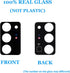 2 Pack Rear Back Camera Lens Glass Replacement for Samsung Galaxy Note 20 Ultra N985 / 5G N986 (All Carriers) with