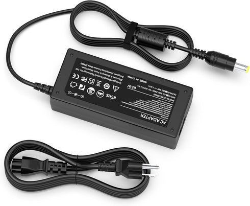 65W Charger for Acer Aspire 5 Laptop; A515-43, A515-51, A514-52; A515-43-R19L, A515-43-R5RE, A515-51-58HD,