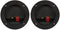 Goldwood RGT-4025-2 Sound Speaker Box Terminal Cups, 2 Round Power Speaker Terminal Plates, Black