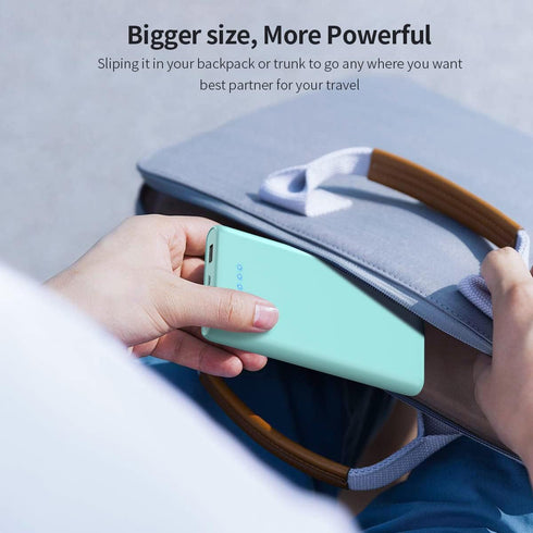 Portable Charger Power Bank 26800mAh, Ultra-High Capacity External Battery Pack with 2 USB Output for iPhone, Samsung