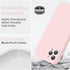 Vooii iPhone 11 Pro Max Case - Chalk Pink, Upgraded Liquid Silicone, Square Edges, Camera Protection, Soft Microfiber