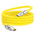 USB C to USB C Silicone Cable 1.6FT, Ultra Flexible Type C 100W Fast Charging for Phones, Tablets, Laptops