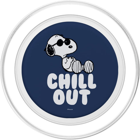Peanuts Chill Out Snoopy PopSockets PopGrip for MagSafe.