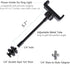 Leenconghui 1/4"-20 Universal Phone Holder for Ring Light, and Hot Shoe Adapter, Flexible Phone Mount for Ring Light