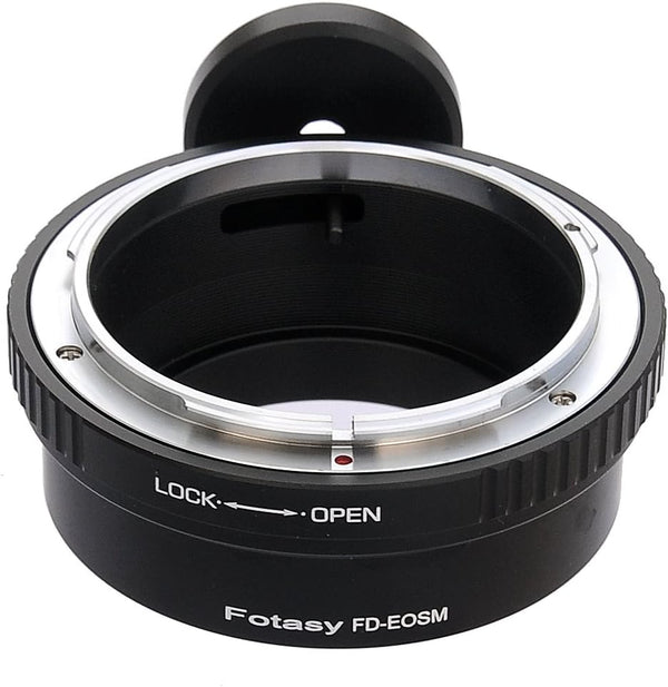 Fotasy FD Mount Lens to Canon EF-M Adapter, Compatible with Canon EOS M Mount Mirrorless Cameras M1 M2 M3 M5 M6 M6 Mark