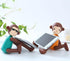 ROCAMI Cute Desk Accessory, Funny Desk Decor - Adjustable Phone Holder for Smartphones & Tablets (Green)