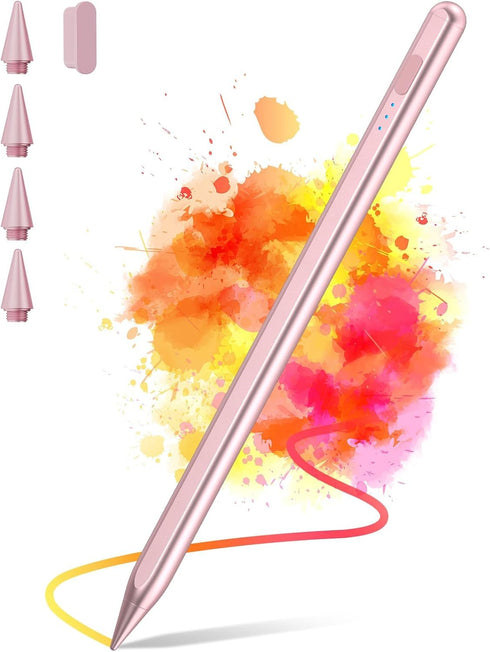Stylus Pen for iPad 2018-2024, 2X Fast Charge iPad Pencil 2nd Generation for Apple iPad Pro, Mini, Air