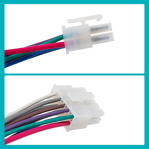 10 Pin Stereo Wiring Harness for Kicker Bass Station, Compatible with Kicker PT10, 11PT8, 11PH12, 11HS8, 11PHD12, PT250