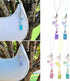 JSGHGDF Backpack Crystal Bead Water Bottle Charm Pendant Keychain Star Flower Beaded Phone Lanyard Lightweight Pendant