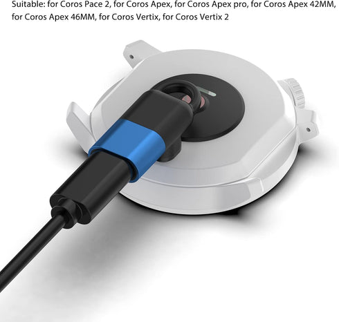 Smartwatch Charger Right Angle USB Type C Adapter, Charging Cable Converter for Pace 2 Pro 42MM 46MM