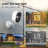Security Camera Wireless Outdoor - 2-Way Talk Battery Powered Wi-Fi Cameras, 1080P Night Vision, IP65 Weatherproof