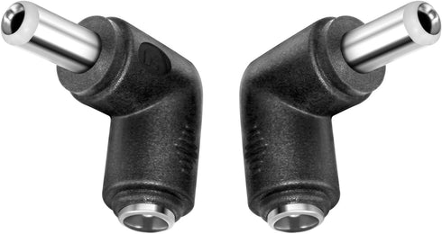 Artilits 2pcs 2.1mm*5.5mm Female to 5.5 * 2.5mm Male, 12V Plug Connector 5.5