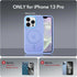 iPhone 13 Pro Case - Blue, Mil-Grade Shockproof, Strong Magnetic, with Screen & Camera Lens Protectors, Compatible with