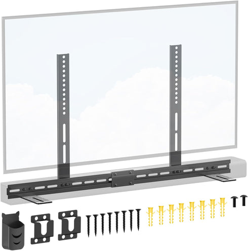 Upgraded Sound Bar Mounts Under TV for Vizio Soundbar Mount with Vizio