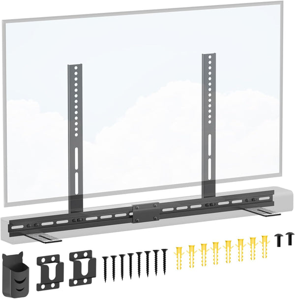 Upgraded Sound Bar Mounts Under TV for Vizio Soundbar Mount with Vizio