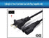 Jizlan 1 Pc Black Power Cable Cord for Insignia LED TV, Home Audio Accessories