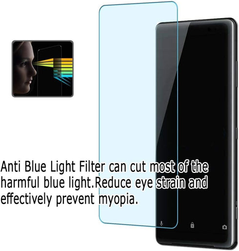 Puccy 3 Pack AT-8801 Anti Blue Light Screen Protector Film, compatible with Carrot Systems Alter Plus TPU Guard Not