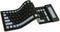 Silicone Keyboard, Foldable Soft Waterproof Rollup Keyboard for PC Laptop Notebook, 103 Keys, Mute Typing, Lightweight