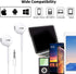Wired Earbuds, Ultra Clear Calls & No Noise, 3.5mm Headphones with Mic, In-Ear Earphones, Compatible with