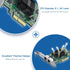 Gigabit Dual NIC Card with Intel I350 Chip, 1Gb Network Card, Dual RJ45 Ports, PCI Express 2.1 X4 Ethernet Adapter