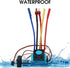 80A 1/10 RC Car Brushless ESC, Electronic Speed Controller, Waterproof Brushless ESC for RC Car, Boat, Aluminum Alloy